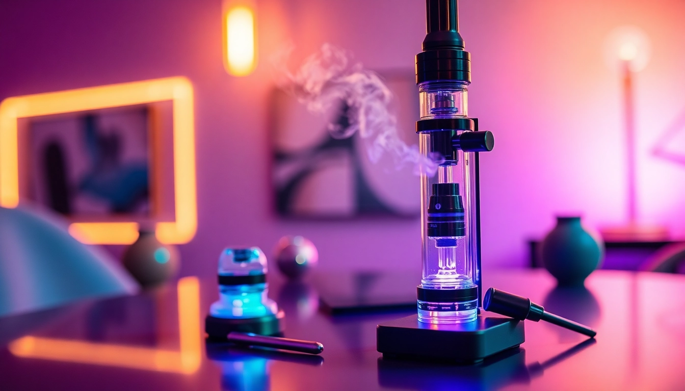 Experience the ultimate electric dab rig producing smooth vapor clouds while enhancing your dabbing experience.